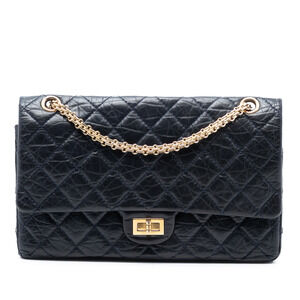 Pre-Loved Chanel Quilted Aged Calfskin Reissue 2.55 Double Flap 226